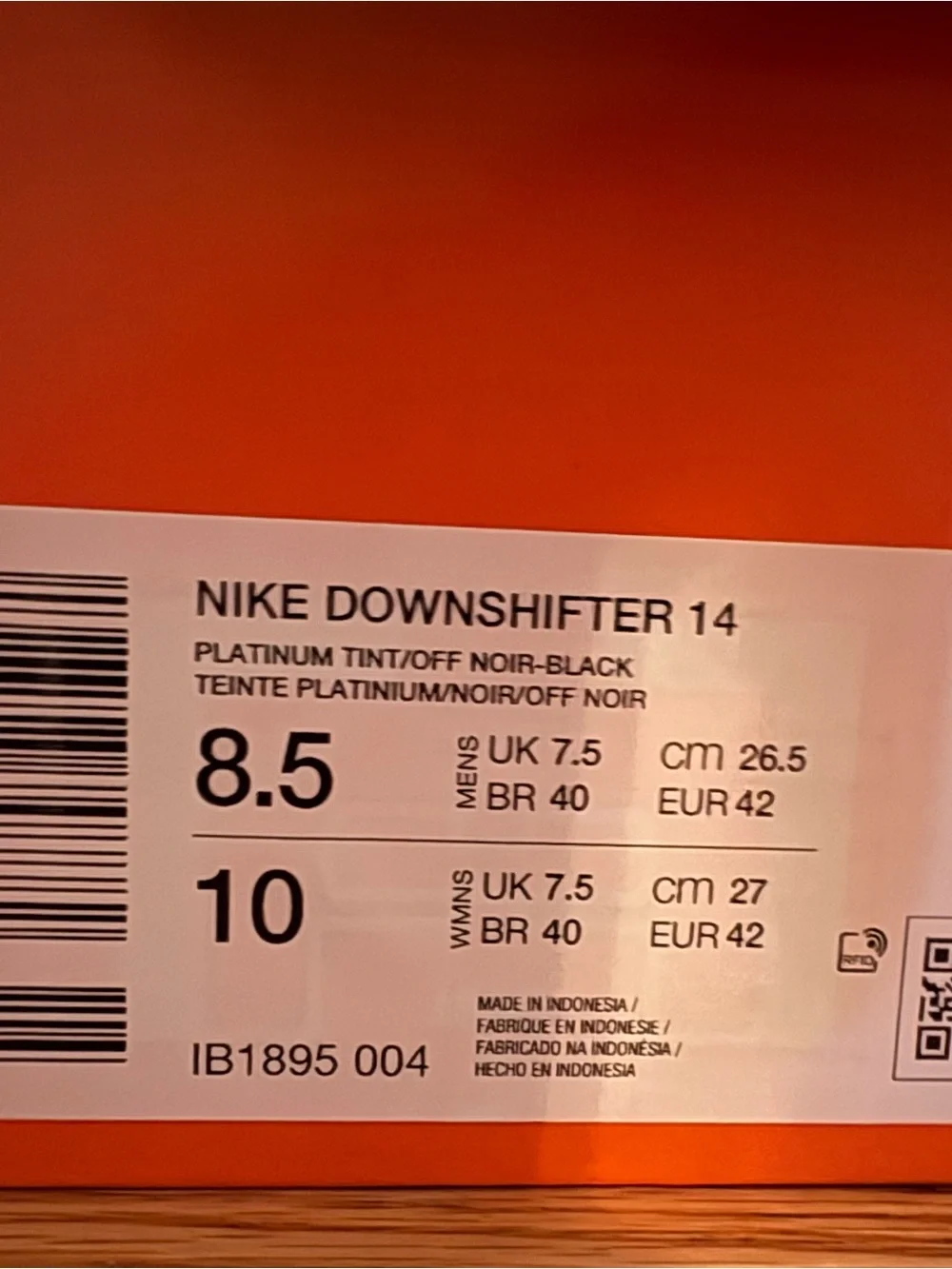 Nike Downshifter 14 Blue Orange White Mens Running Shoe Sneaker MULTIPLE SIZES